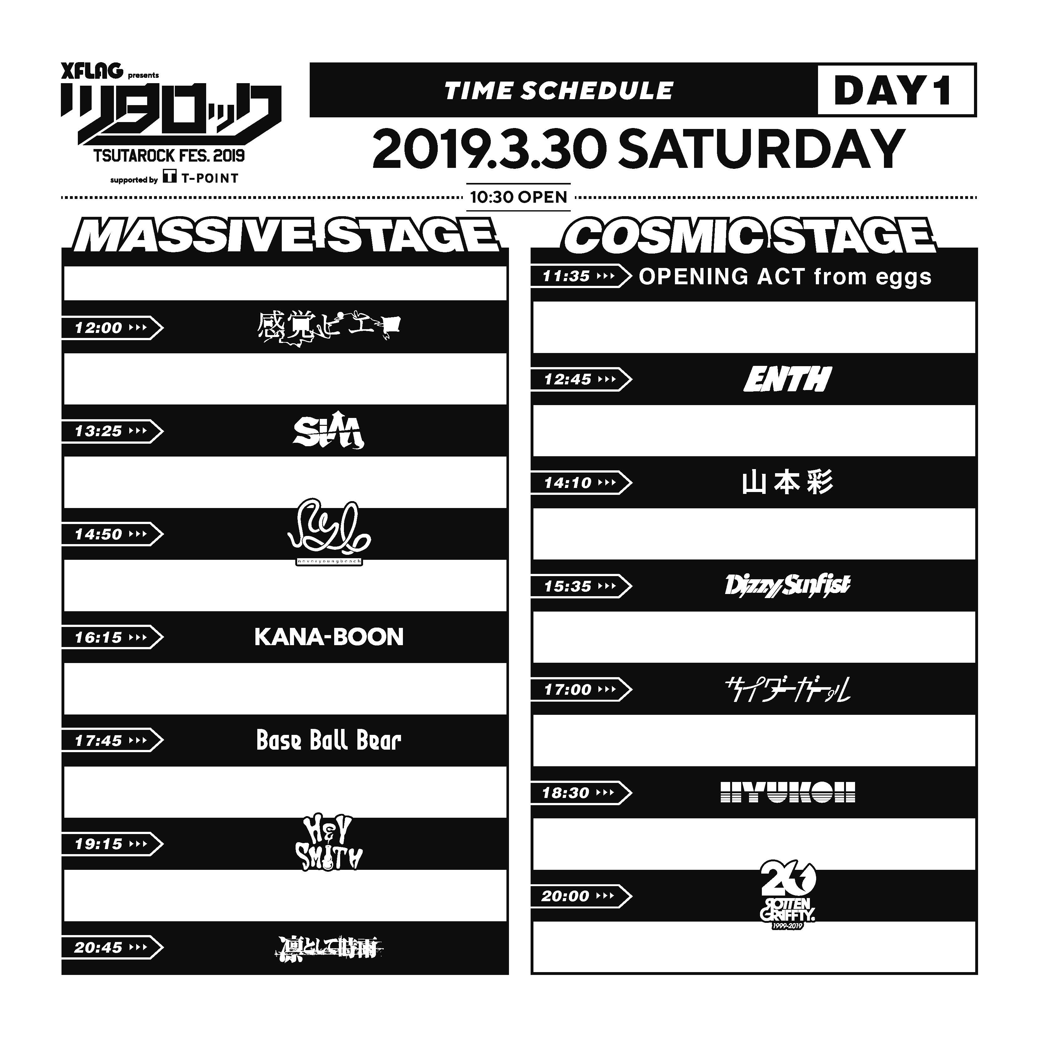 全27組出演 ツタロックフェス19 タイム テーブル発表 Rolling Stone Japan ローリングストーン ジャパン