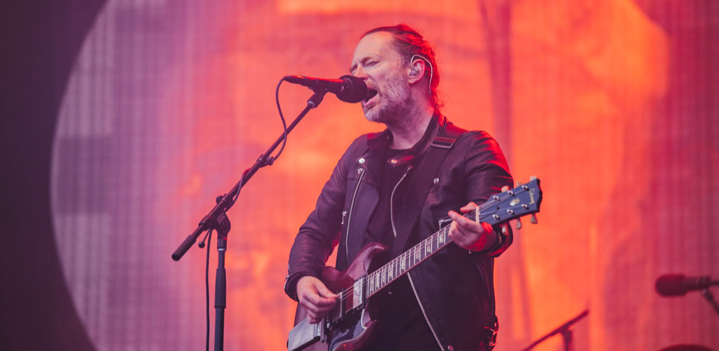 トム・ヨークの来日を記念し、渋谷でレディオヘッドのライブ写真展が