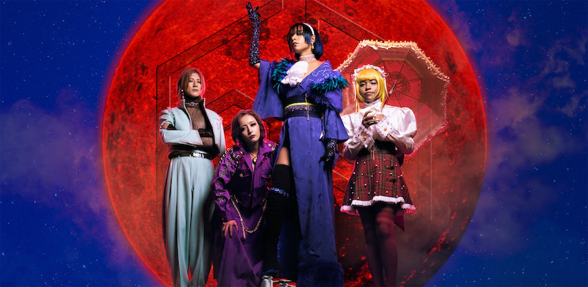 女王蜂、最新シングル表題曲「夜天」先行配信&収録内容公開 | Rolling