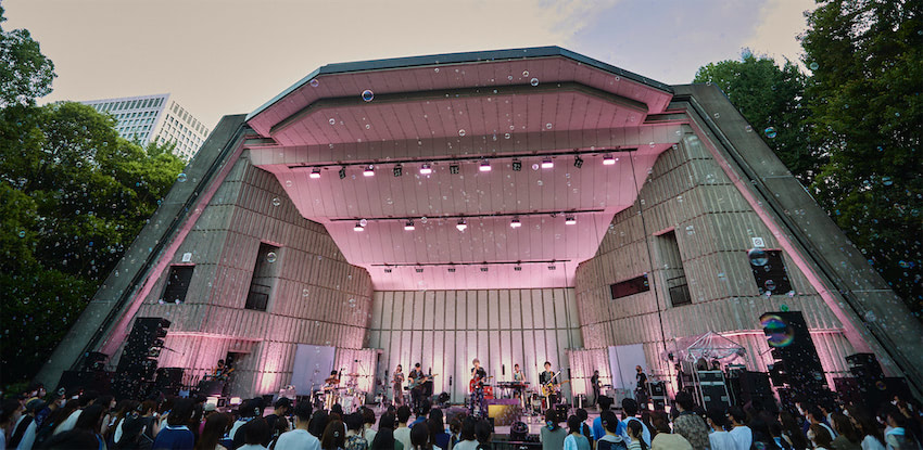 indigo la End、夏夜の日比谷野音で新レーベル発足発表 | Rolling