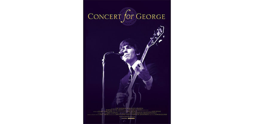 入手不可能‼️ジョージハリスン日本公演のステージ写真をフューチャーした宣材用写真 入手不可能‼️ジョージハリスン日本公演ステージをフューチャーした宣