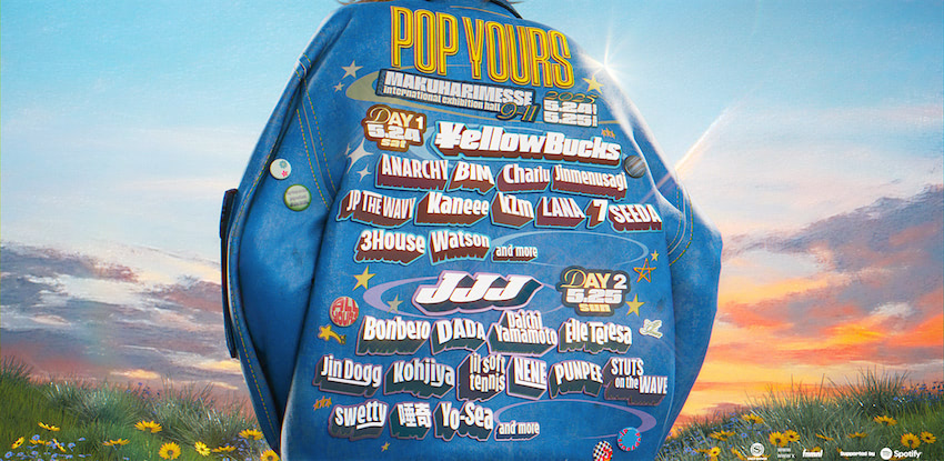 POP YOURS」¥ellow Bucks、JJJはじめ全27組の第一弾ラインナップ発表