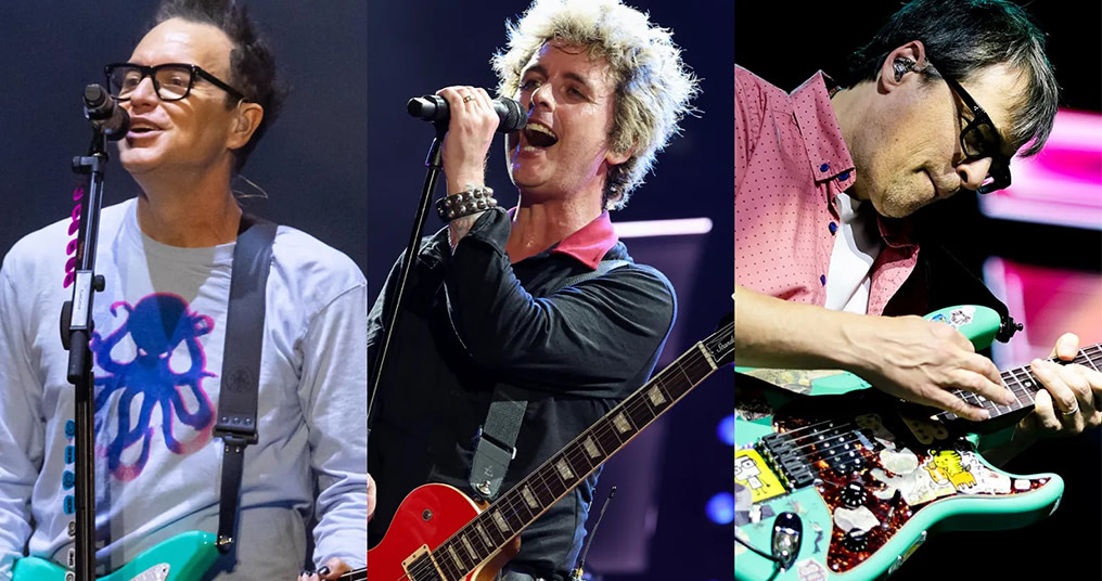 グリーン・デイ、ウィーザー、ブリンク182が米Riot Festの20周年
