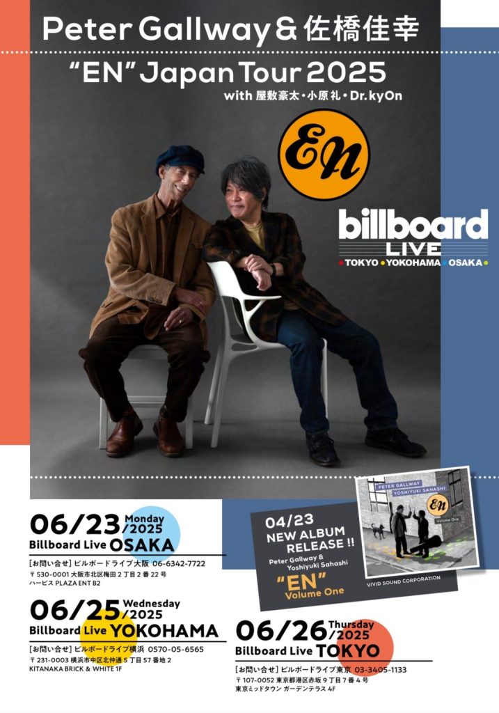 ピーター・ゴールウェイ＆佐橋佳幸が語る──細野晴臣、山下達郎、大貫