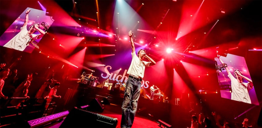 Suchmos、横浜アリーナで再会を祝福した夜、成熟したやんちゃな悪ガキ