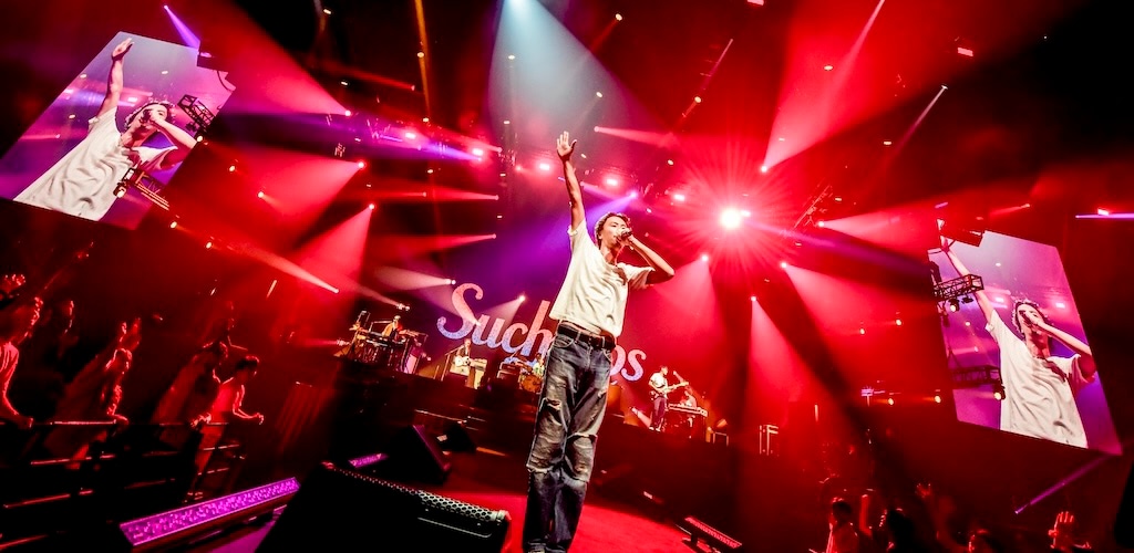 Suchmos 横浜スタジアム ライブレポート＞Suchmos、横浜スタジアムで3万人と作り上げた