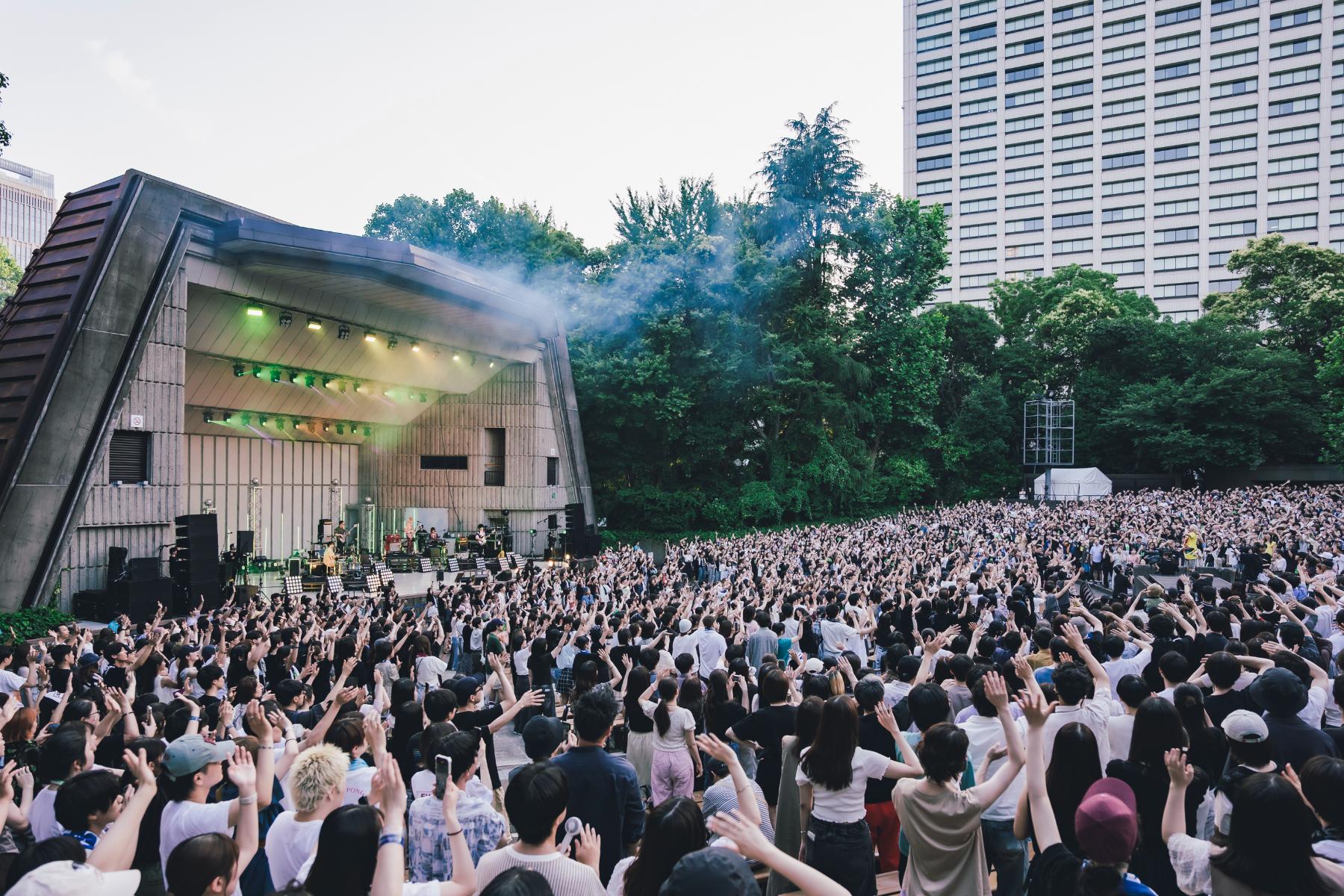 礼賛、野音で示した理想的な進化 サーヤと「お兄ちゃんたち」が鳴らす