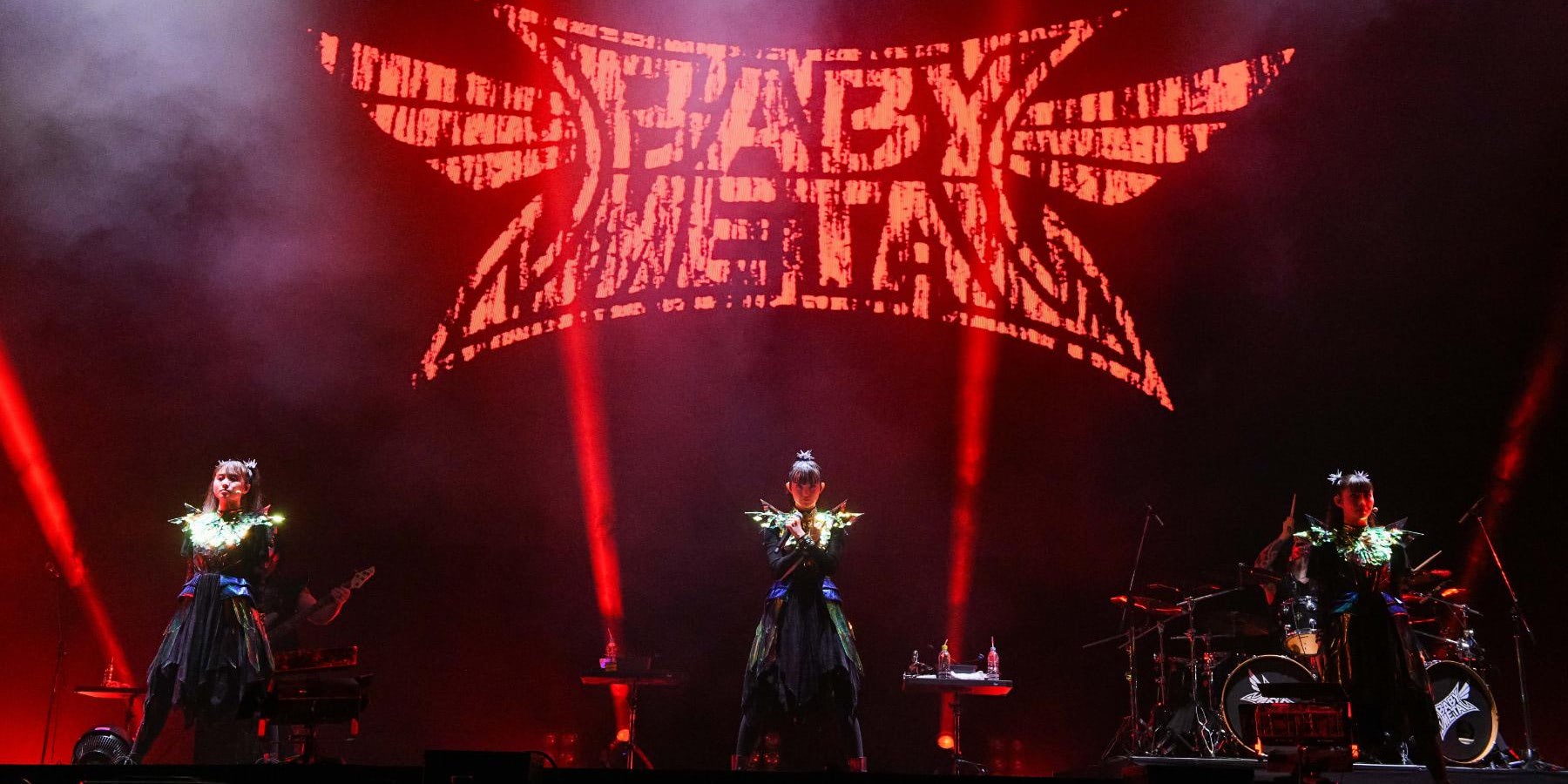 ベビーメタル　サマソニ　３点 BABYMETAL】4K映像 Song 3 Summer Sonic Bangkok 2025 on August