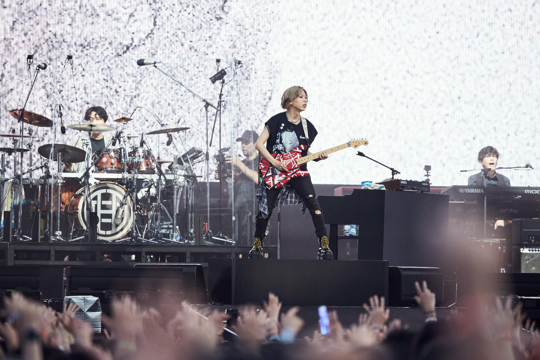 Official髭男dismがサマーソニックで熱演、「伝説として語り継がれるに