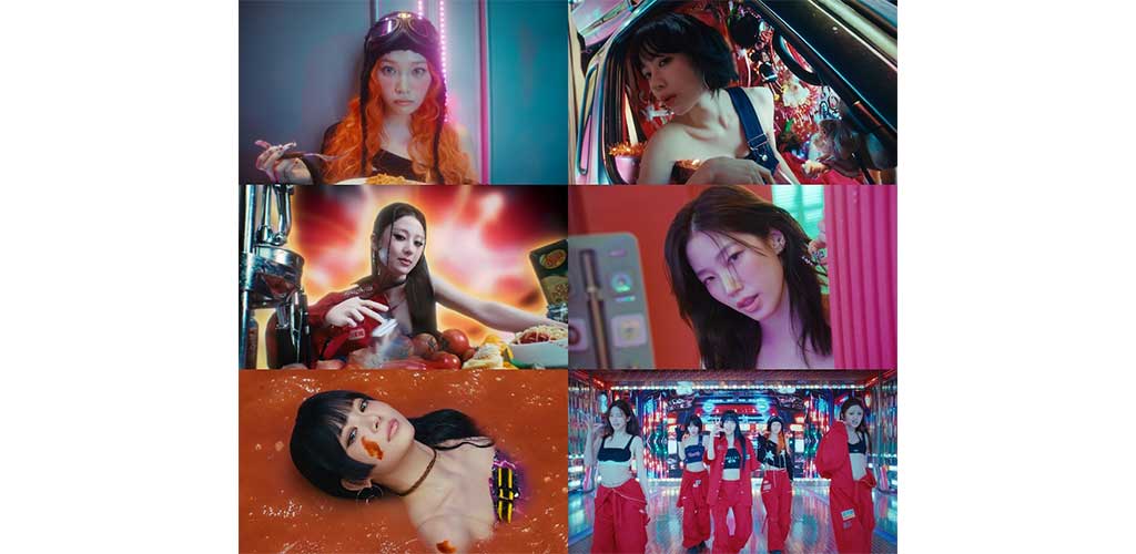 LE SSERAFIM SPAGHETTI HMV ラキドロ 5種 コンプ