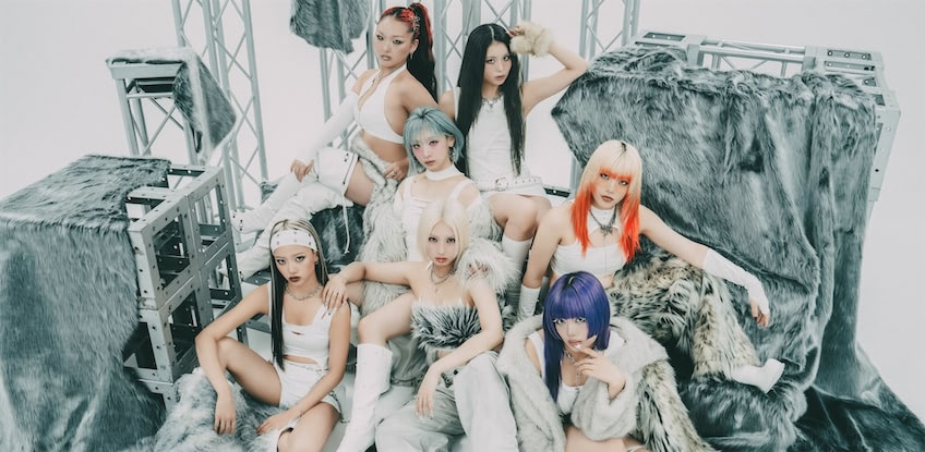 HANAが新ビジュアル公開、7人の「今」の決意を歌った新曲リリース決定