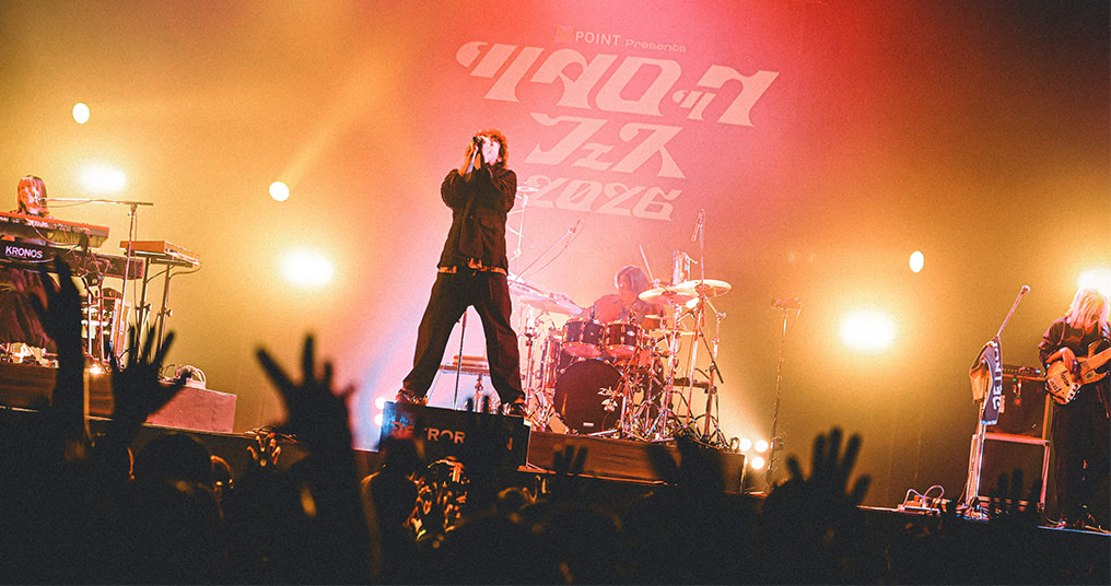 レトロリロン【ツタロックフェス2026】速報ライブ写真（写真10点