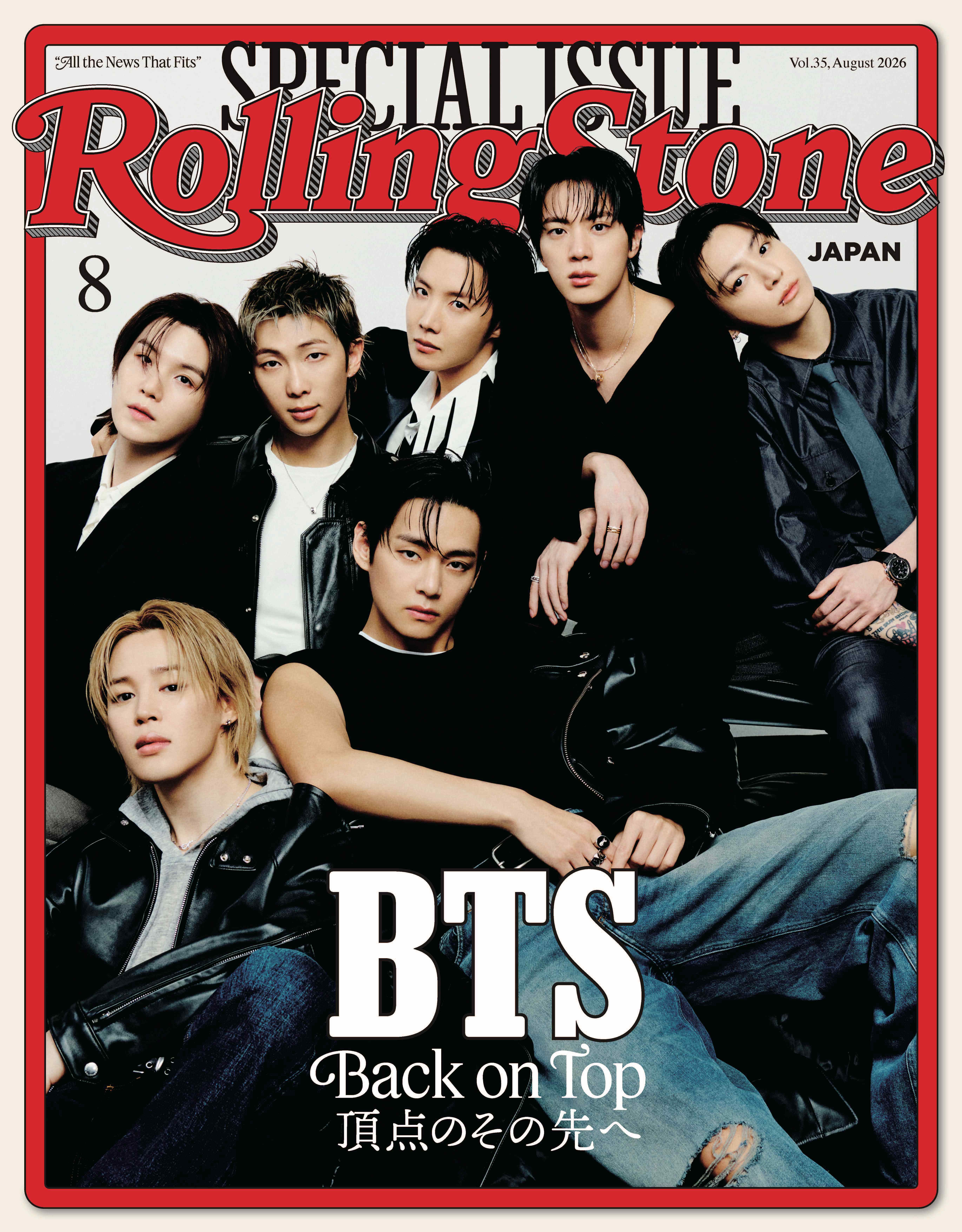 BTSがRolling Stone全16カ国版の表紙を飾る 完全翻訳の日本版は6月25日