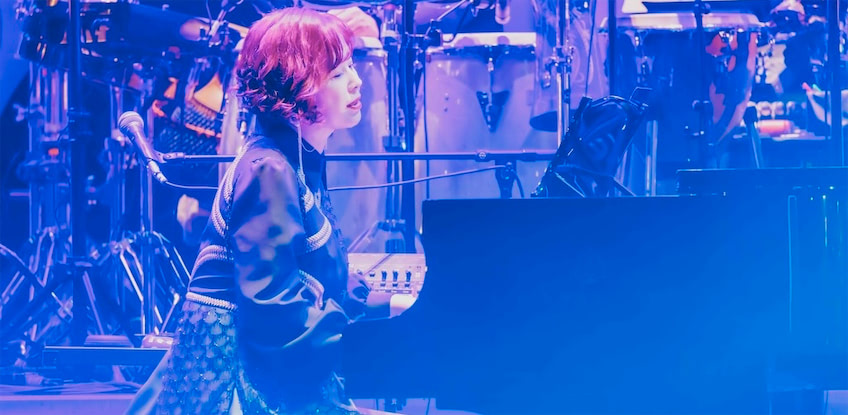 【梶浦由記/Yuki Kajiura】南里侑香FJY 直筆ミニサイン 梶浦由記、12年ぶり「FictionJunction YUUKA」再演も、ツアー大宮公演