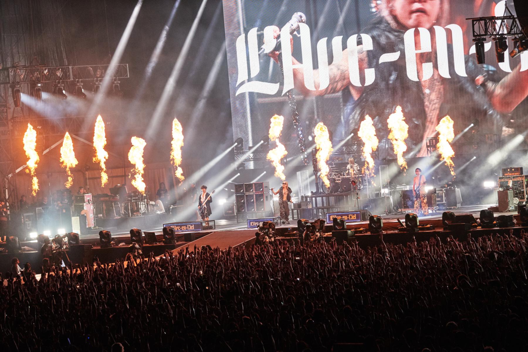 サマソニ総括】L'Arc-en-Ciel、結成35周年に示した「日本が世界に誇る