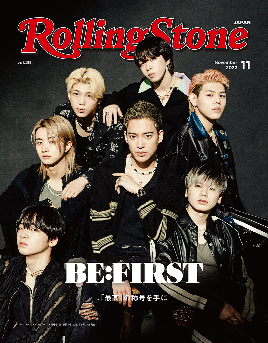 BE:FIRST、Rolling Stone Japan次号の表紙ビジュアル解禁 | Rolling
