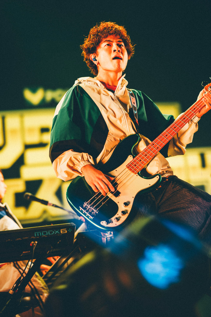 緑黄色社会【ツタロックフェス2024】速報ライブ写真（写真19点