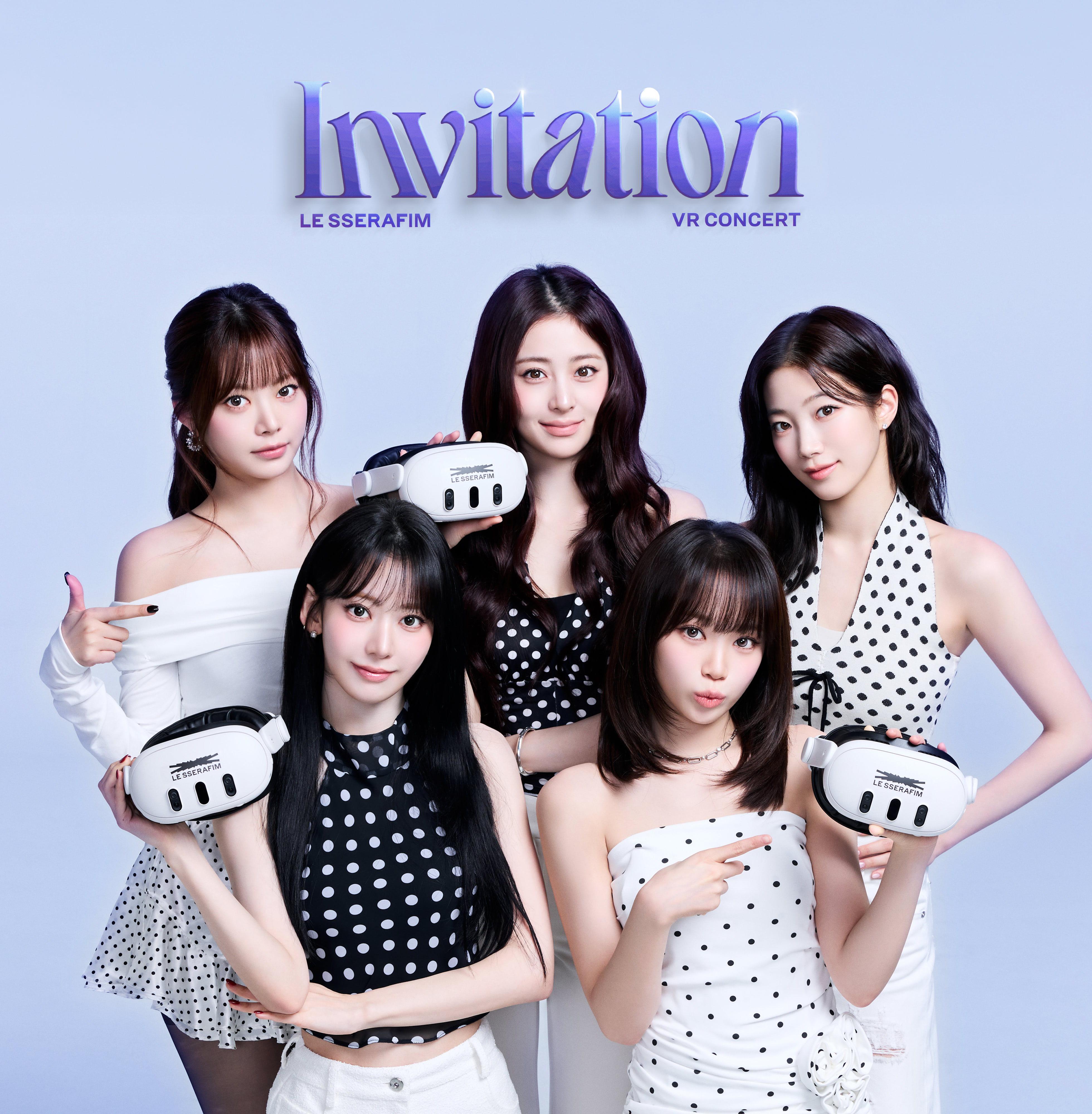 LE SSERAFIM、新曲「CELEBRATION」解禁迫る VRコンサート『INVITATION